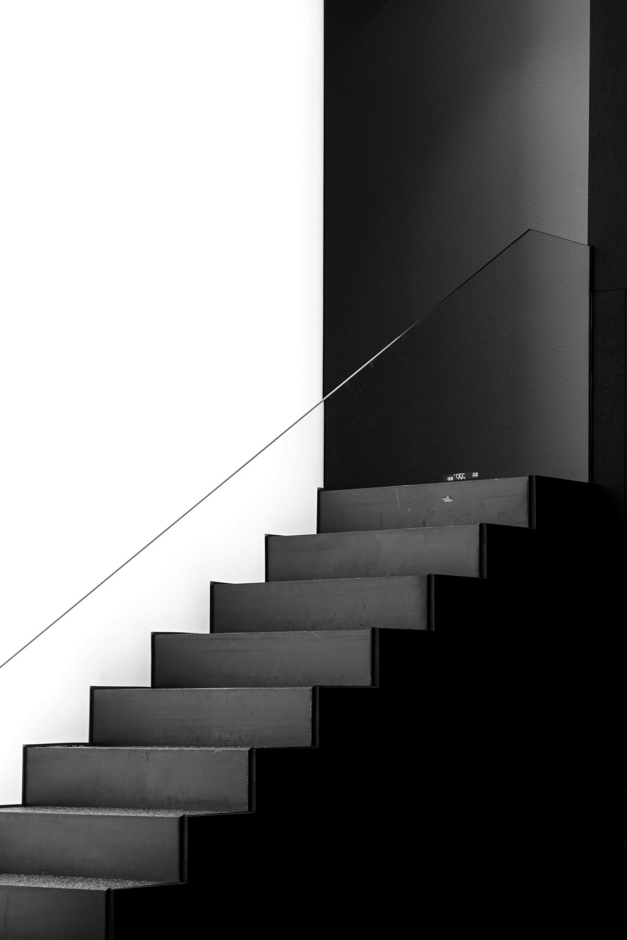 Scala in un interno minimale